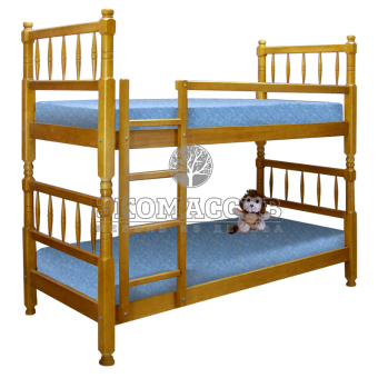 Кровать двухъярусная Детская точеная